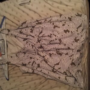 Tommy Bahama White Floral Top